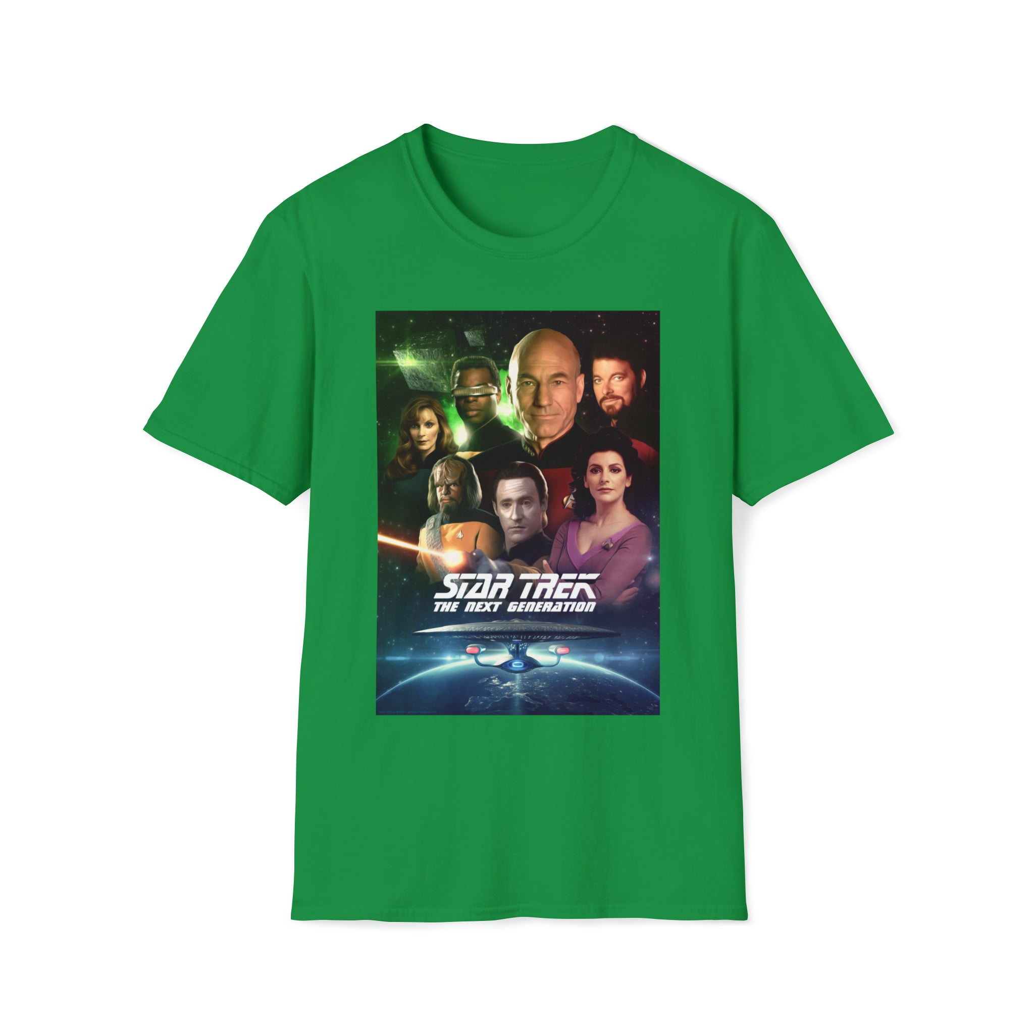 Star Trek The next generation- Unisex Softstyle T-Shirt - Creations by Chris and Carlos